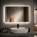 Brilagi - LED kupaonsko ogledalo COMO LED/30W/230V 60x90 cm IP44 CRI 90 prigušivo + CCT