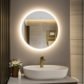 BRILAGI - LED kupaonsko ogledalo CUNEO LED/19W/230V ø 60 cm IP44 CRI 90 prigušivo + CCT