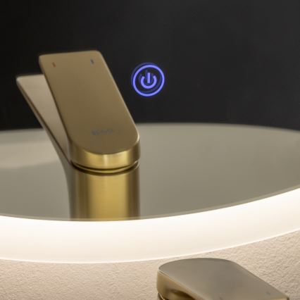 Brilagi - LED ogledalo za kupaonicu CUNEO LED/25W/230V Ø 80 cm IP44 CRI 90 prigušivo + CCT