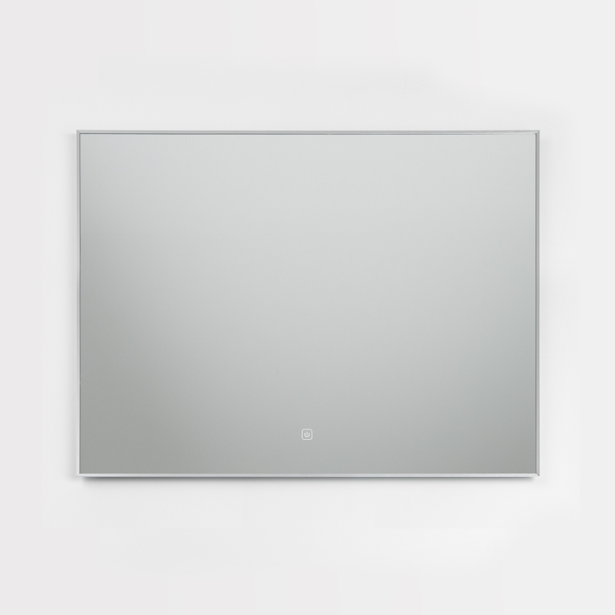 Brilagi - LED ogledalo za kupaonicu DESIO LED/28W/230V 60x80 cm, srebrno, IP44, CRI 90, prigušivo + CCT