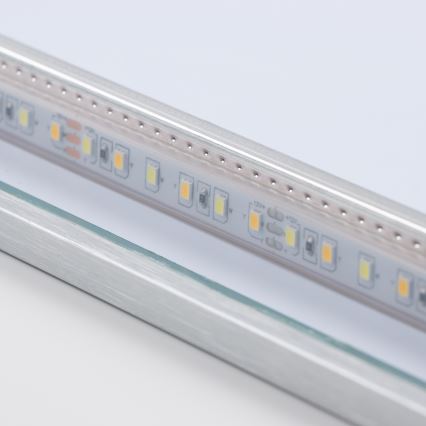 Brilagi - LED ogledalo za kupaonicu DESIO LED/28W/230V 60x80 cm, srebrno, IP44, CRI 90, prigušivo + CCT