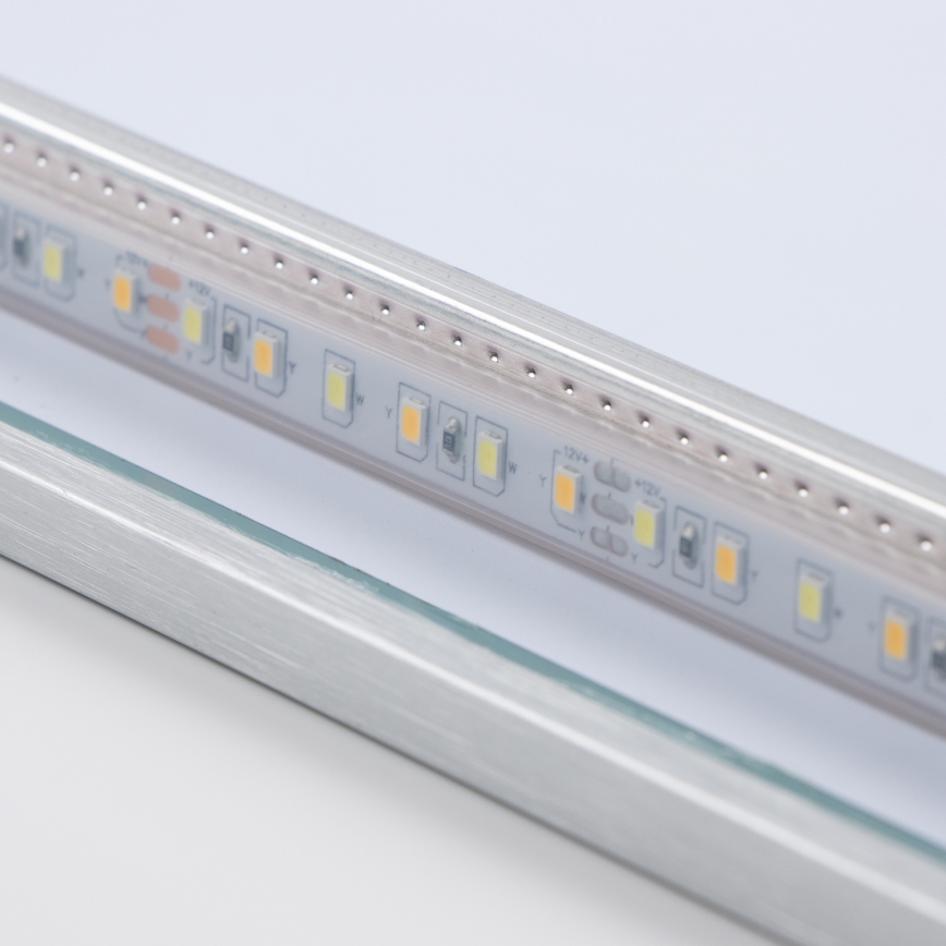 Brilagi - LED ogledalo za kupaonicu DESIO LED/28W/230V 60x80 cm, srebrno, IP44, CRI 90, prigušivo + CCT