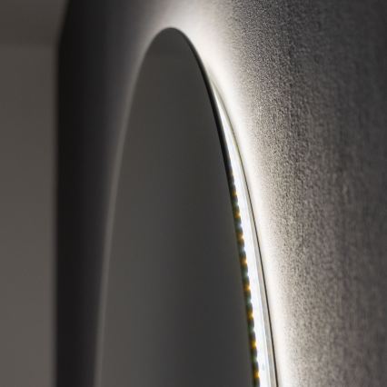 Brilagi - LED kupaonsko ogledalo LUNA LED/26W/230V promjer 80 cm IP44 CRI 90 prigušivo + CCT