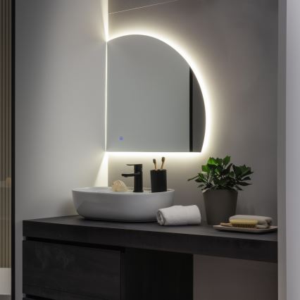 Brilagi - LED ogledalo za kupaonicu QUARTIERE LED/18W/230V 50x55 cm IP44 CRI 90 prigušivo + CCT