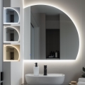 BRILAGI - LED kupaonsko ogledalo QUARTIERE LED/25W/230V 70x75 cm IP44 CRI 90 prigušivo + CCT