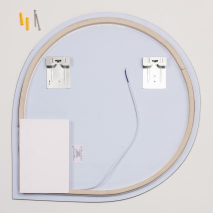 Brilagi - LED ogledalo za kupaonicu RICADI LED/19W/230V 60x60 cm IP44 CRI 90 s mogućnošću prigušivanja + CCT