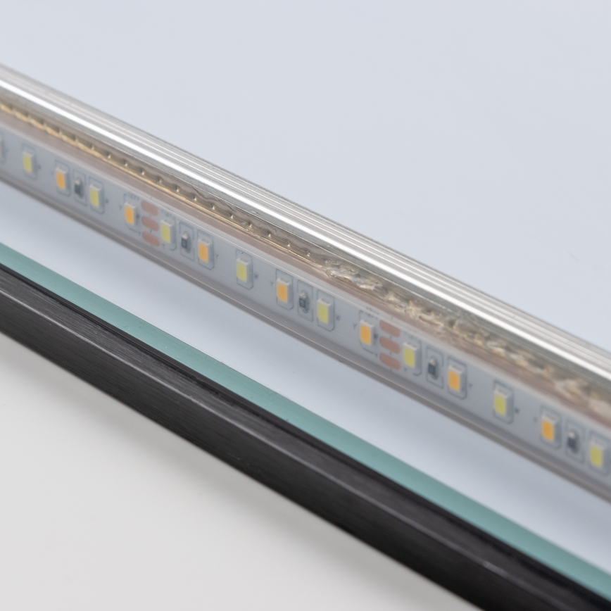 Brilagi - Kupaonsko ogledalo SUELLO LED/28W/230V 60x80 cm crno IP44 CRI 90 prigušivo + CCT