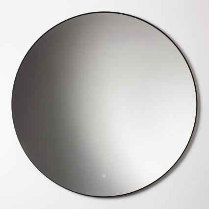 Brilagi - LED Kupaonsko ogledalo VENA BLACK LED/32W/230V Ø 100 cm IP44 CRI 90 prigušivo + CCT