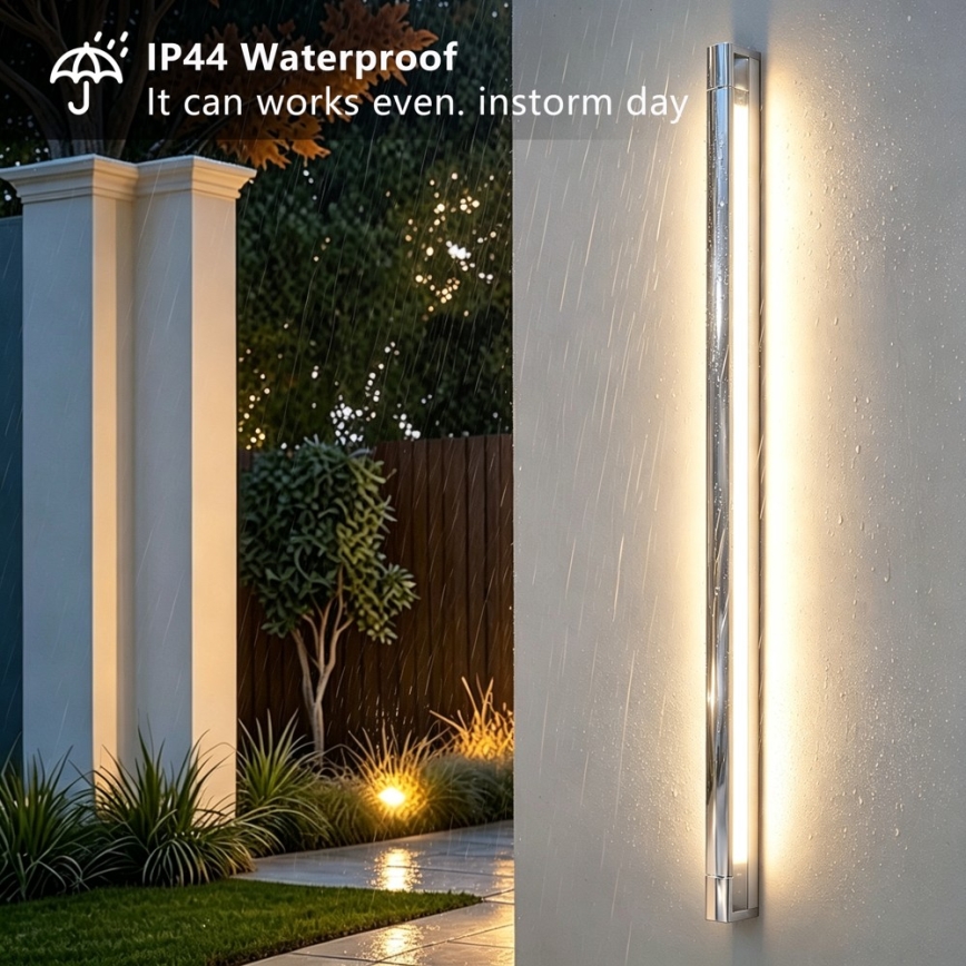 Brilagi - LED rasvjeta za kupaonsko ogledalo AQUA LINE LED/36W/230V 120 cm IP44 sjajni krom CRI 90