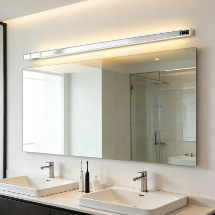 Brilagi - LED rasvjeta za kupaonsko ogledalo AQUA LINE LED/36W/230V 120 cm IP44 sjajni krom CRI 90
