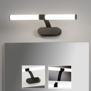 Brilagi - LED kupaonsko osvjetljenje za ogledalo 2u1 TUBEO LED/6W/230V 40 cm IP44 crna