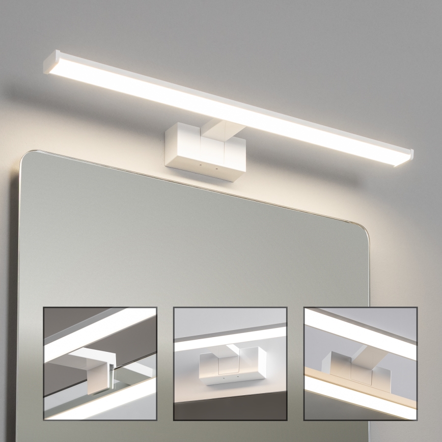 Brilagi - LED kupaonsko osvjetljenje za ogledalo 3u1 VESTRA LED/12W/230V 60 cm IP44 bijela