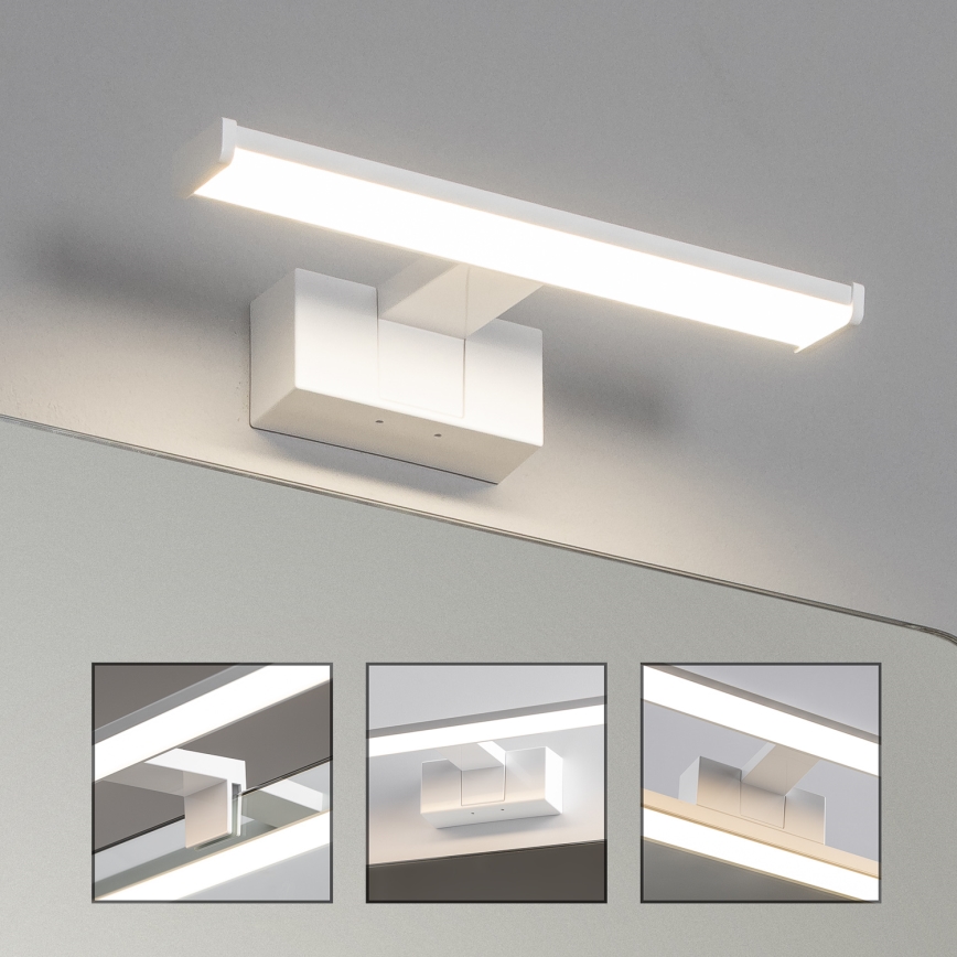 Brilagi - LED kupaonsko osvjetljenje za ogledalo 3u1 VESTRA LED/6W/230V 30 cm IP44 bijela