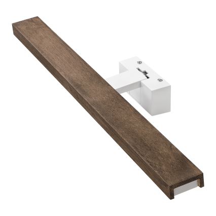 Brilagi - LED kupaonsko osvjetljenje za ogledalo 3u1 WOODY MIRROR 3u1 LED/12W/230V 60 cm IP44 bijela/hrast/orah