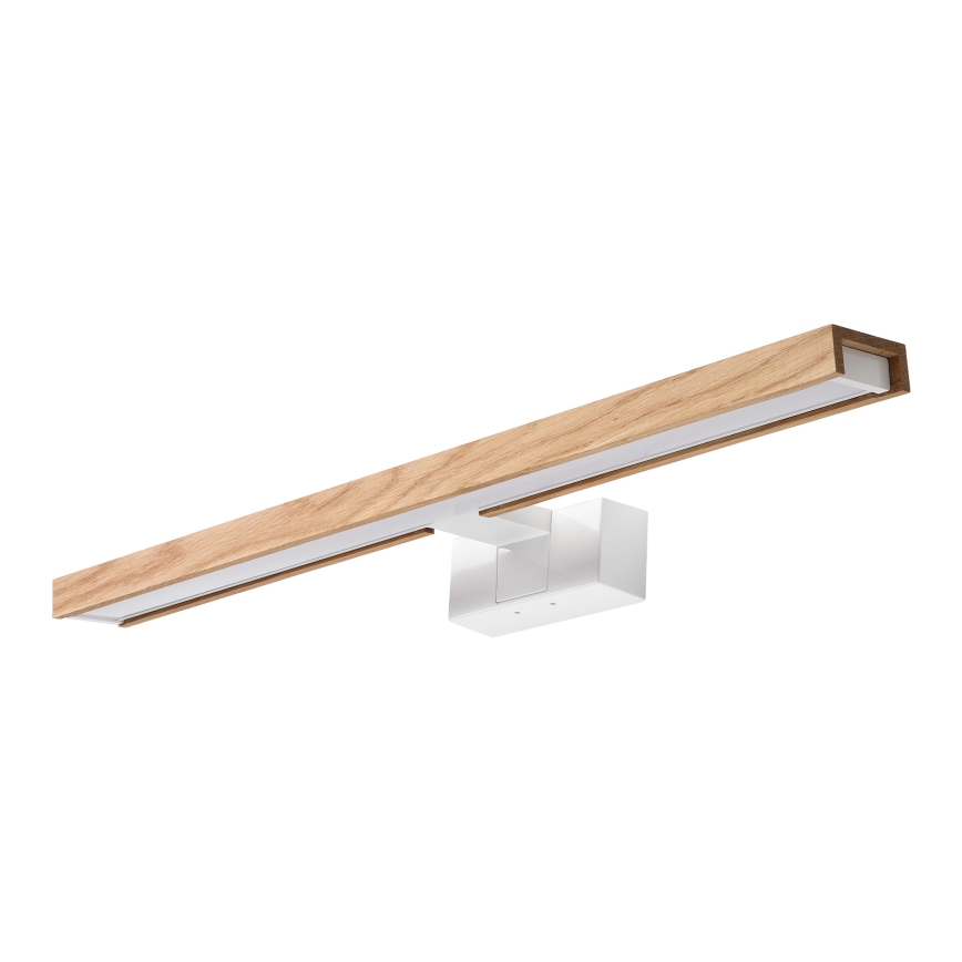 Brilagi - LED rasvjeta za kupaonsko ogledalo 3u1 WOODY MIRROR LED/12W/230V 60 cm IP44 bijela/hrast