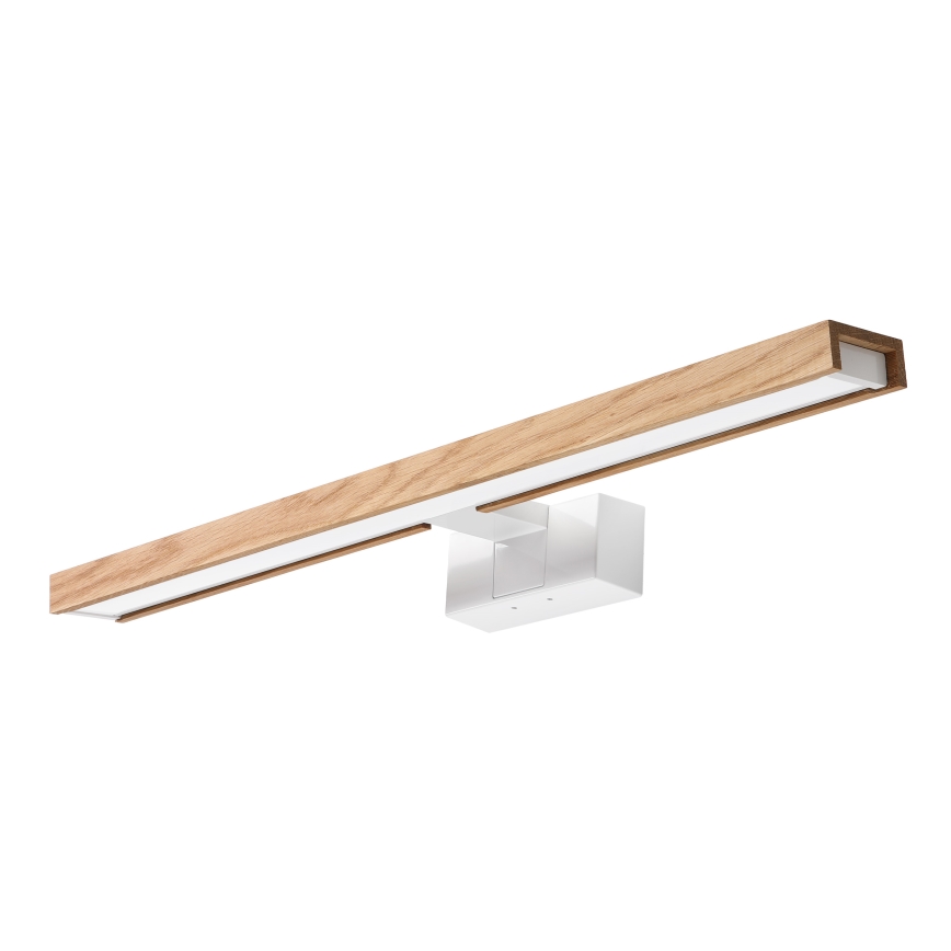 Brilagi - LED rasvjeta za kupaonsko ogledalo 3u1 WOODY MIRROR LED/12W/230V 60 cm IP44 bijela/hrast