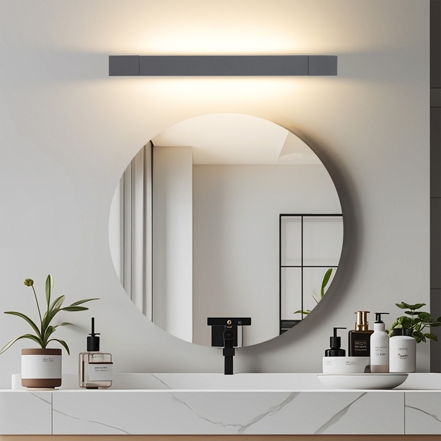 Brilagi - LED kupaonsko osvjetljenje za ogledalo AQUA LINE LED/12W/230V 45 cm IP44 antracit CRI 90