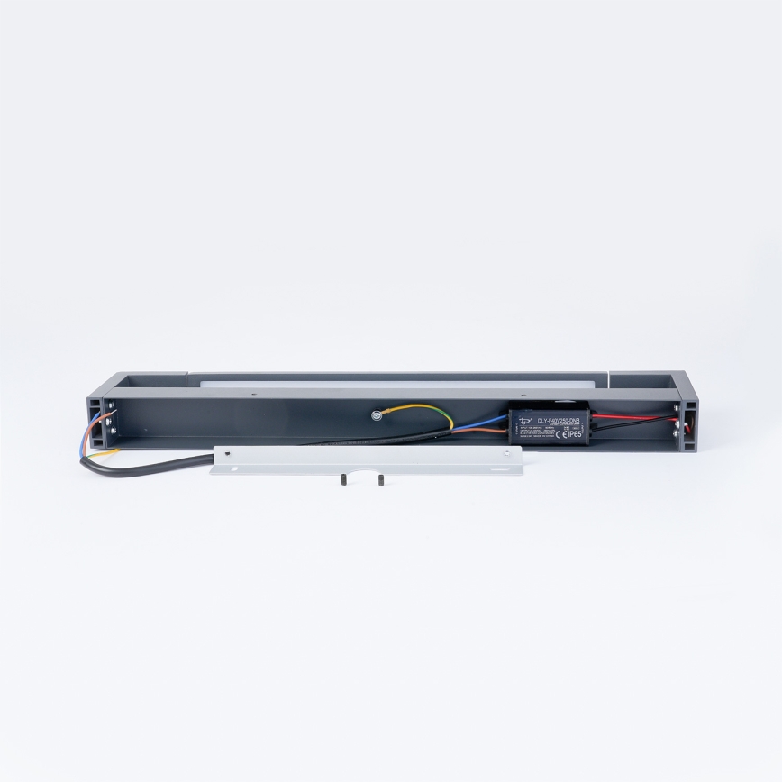 Brilagi - LED kupaonsko osvjetljenje za ogledalo AQUA LINE LED/12W/230V 45 cm IP44 antracit CRI 90