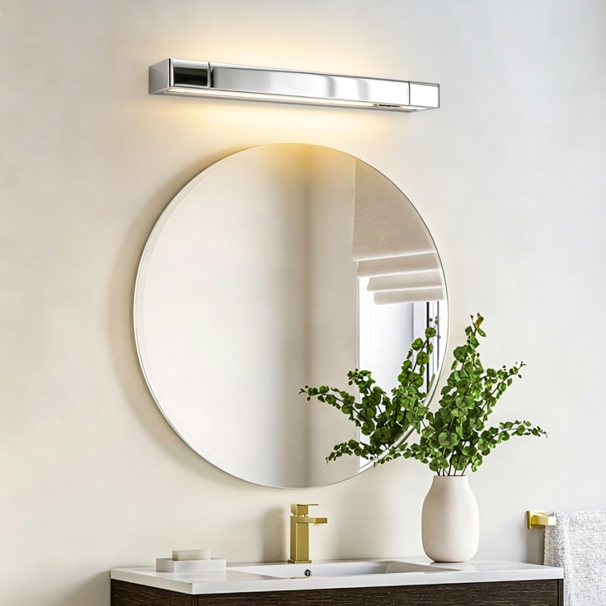 Brilagi - LED svjetlo za kupaonsko ogledalo AQUA LINE LED/12W/230V 45 cm IP44 sjajni krom CRI 90