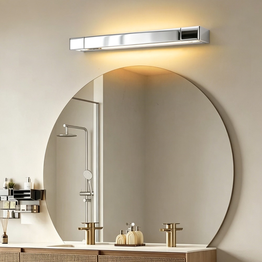 Brilagi - LED svjetlo za kupaonsko ogledalo AQUA LINE LED/12W/230V 45 cm IP44 sjajni krom CRI 90