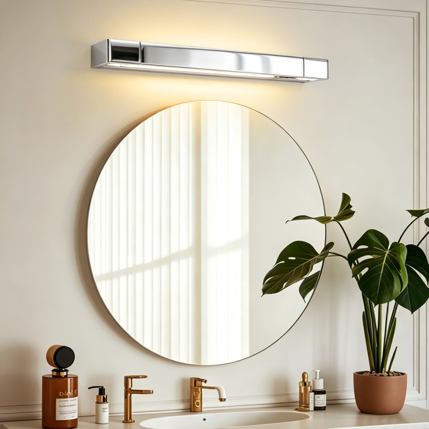Brilagi - LED svjetlo za kupaonsko ogledalo AQUA LINE LED/12W/230V 45 cm IP44 sjajni krom CRI 90