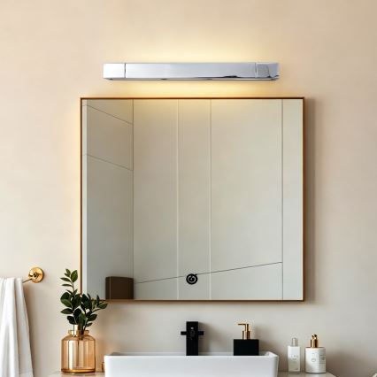 Brilagi - LED svjetlo za kupaonsko ogledalo AQUA LINE LED/12W/230V 45 cm IP44 sjajni krom CRI 90