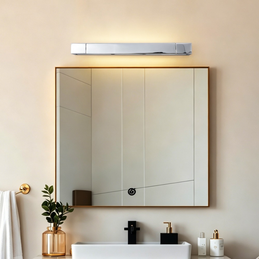 Brilagi - LED svjetlo za kupaonsko ogledalo AQUA LINE LED/12W/230V 45 cm IP44 sjajni krom CRI 90