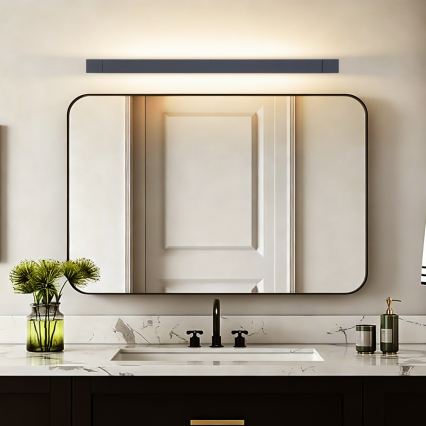 BRILAGI - LED rasvjeta za kupaonsko ogledalo AQUA LINE LED/20W/230V 80 cm IP44 crna CRI 90