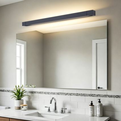 BRILAGI - LED rasvjeta za kupaonsko ogledalo AQUA LINE LED/20W/230V 80 cm IP44 crna CRI 90