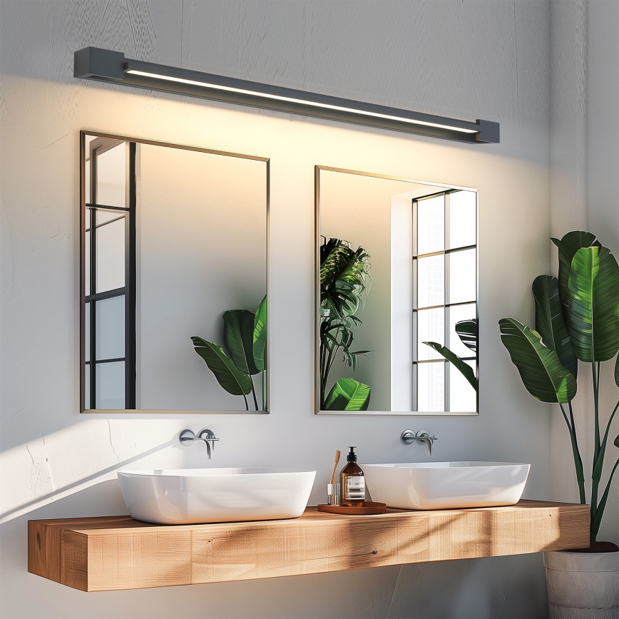 Brilagi - LED kupaonsko osvjetljenje za ogledalo AQUA LINE LED/36W/230V 120 cm IP44 antracit CRI 90