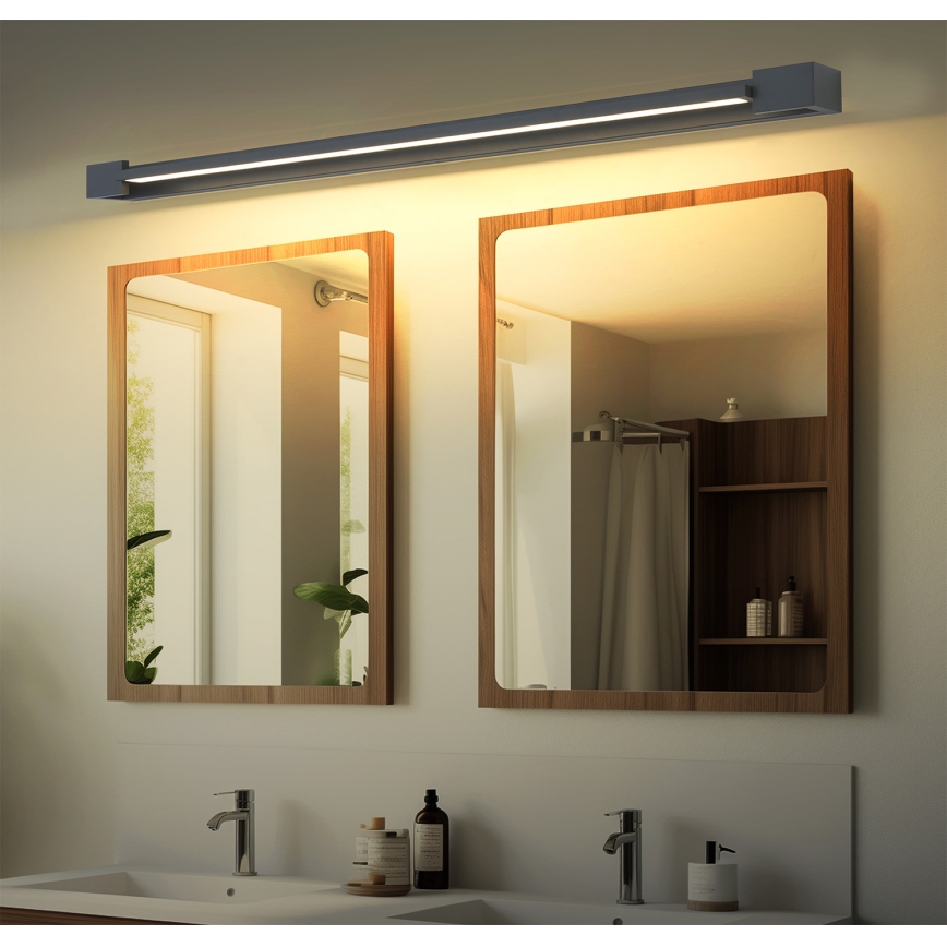 Brilagi - LED kupaonsko osvjetljenje za ogledalo AQUA LINE LED/36W/230V 120 cm IP44 antracit CRI 90