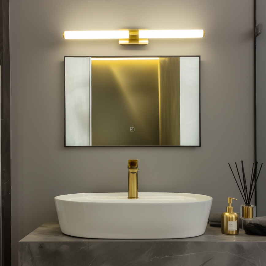 BRILAGI - LED kupaonsko osvjetljenje za ogledalo DIANA LED/10W/230V 60 cm IP44 zlatno