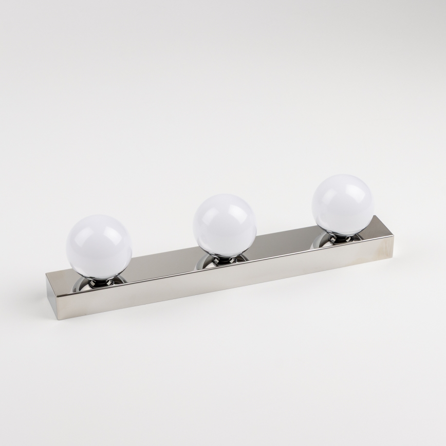 Brilagi - LED osvjetljenje za kupaonsko ogledalo HOLLYWOOD 3xLED/3W/230V 39 cm IP44 sjajni krom