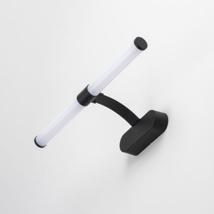 Brilagi - LED kupaonsko osvjetljenje za ogledalo 2u1 TUBEO LED/6W/230V 40 cm IP44 crna