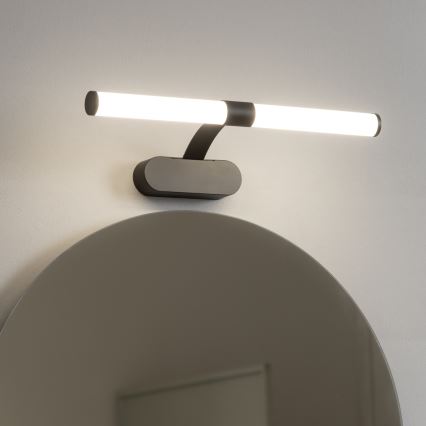Brilagi - LED kupaonsko osvjetljenje za ogledalo 2u1 TUBEO LED/6W/230V 40 cm IP44 crna