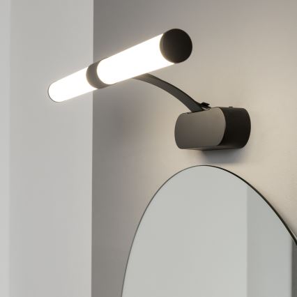Brilagi - LED kupaonsko osvjetljenje za ogledalo 2u1 TUBEO LED/6W/230V 40 cm IP44 crna