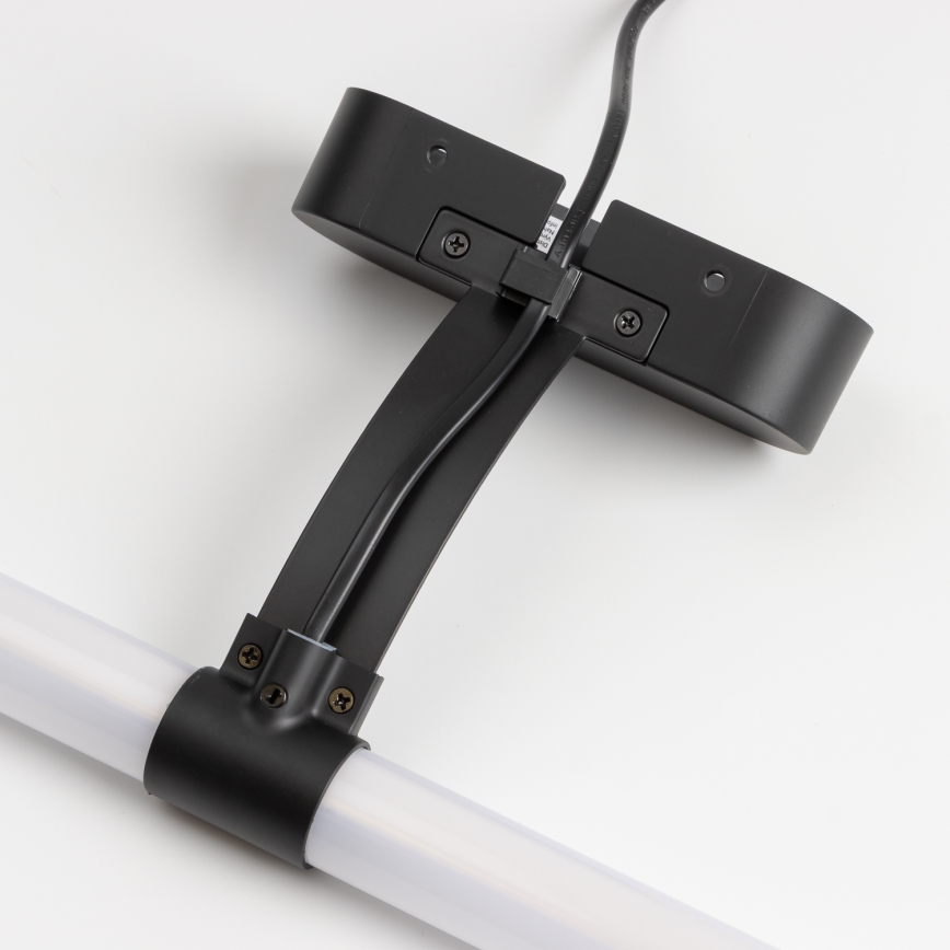 Brilagi - LED kupaonsko osvjetljenje za ogledalo 2u1 TUBEO LED/6W/230V 40 cm IP44 crna