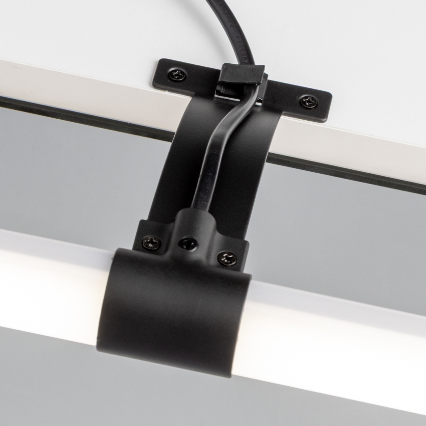 Brilagi - LED kupaonsko osvjetljenje za ogledalo 2u1 TUBEO LED/6W/230V 40 cm IP44 crna