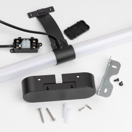 Brilagi - LED kupaonsko osvjetljenje za ogledalo 2u1 TUBEO LED/6W/230V 40 cm IP44 crna