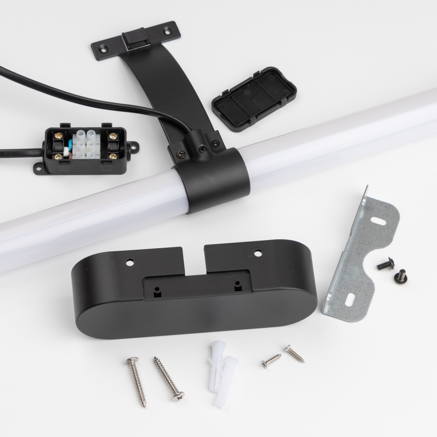 Brilagi - LED kupaonsko osvjetljenje za ogledalo 2u1 TUBEO LED/6W/230V 40 cm IP44 crna
