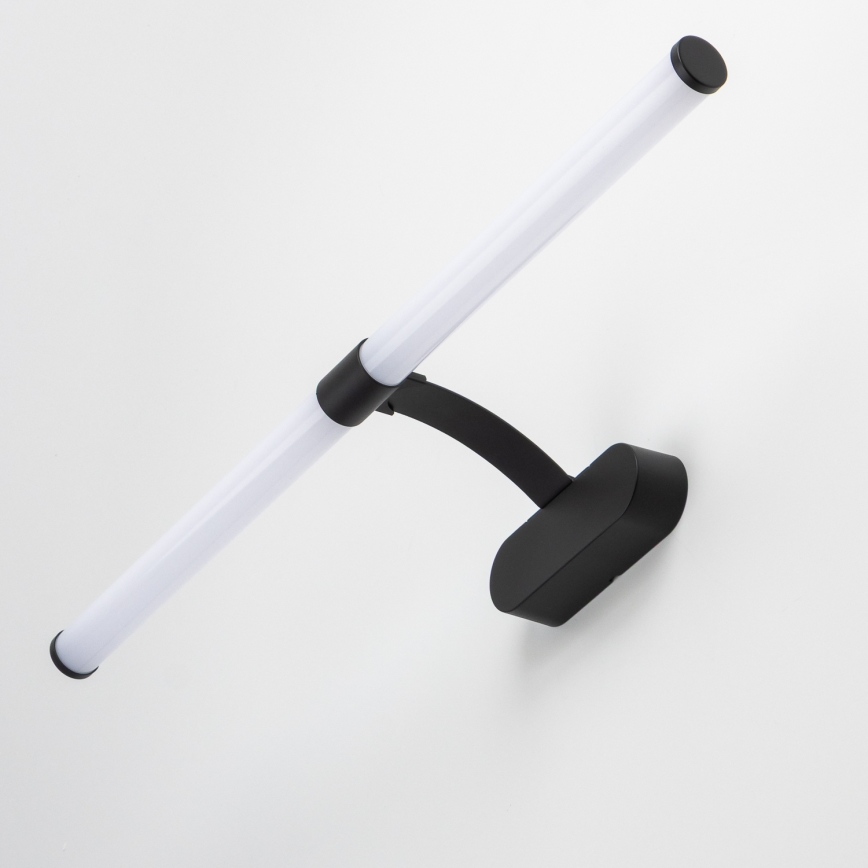 Brilagi - LED svjetlo za kupaonsko ogledalo 2 u 1 TUBEO LED/8W/230V 60 cm IP44 crno