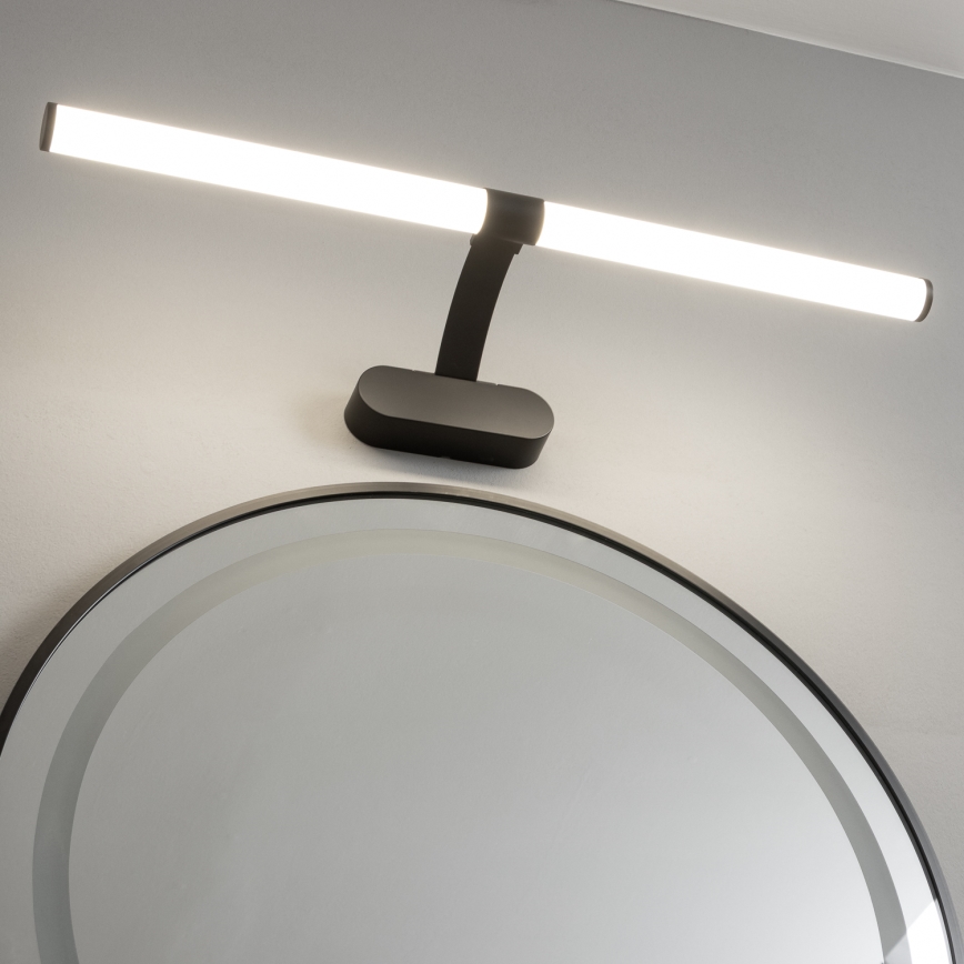 Brilagi - LED svjetlo za kupaonsko ogledalo 2 u 1 TUBEO LED/8W/230V 60 cm IP44 crno