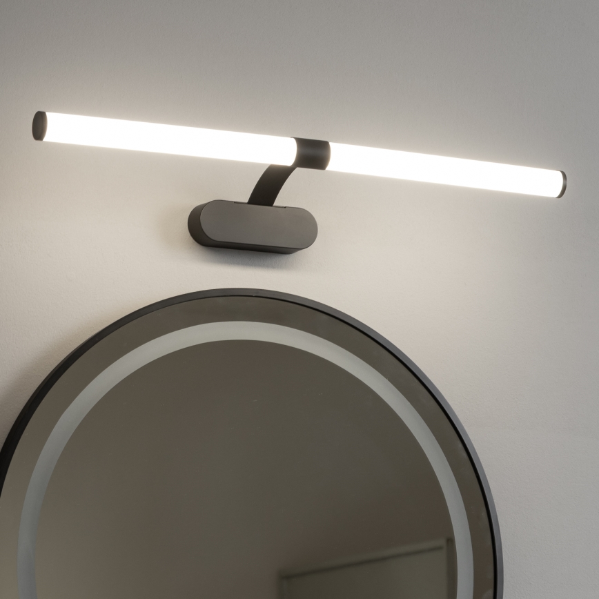 Brilagi - LED svjetlo za kupaonsko ogledalo 2 u 1 TUBEO LED/8W/230V 60 cm IP44 crno