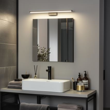 Brilagi - LED rasvjeta za kupaonsko ogledalo 3u1 VESTRA LED/12W/230V 60 cm IP44 crna