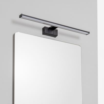 Brilagi - LED rasvjeta za kupaonsko ogledalo 3u1 VESTRA LED/12W/230V 60 cm IP44 crna
