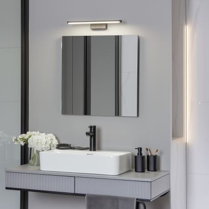 Brilagi - LED kupaonsko osvjetljenje za ogledalo 3 u 1 VESTRA LED/8W/230V 40 cm IP44 crna