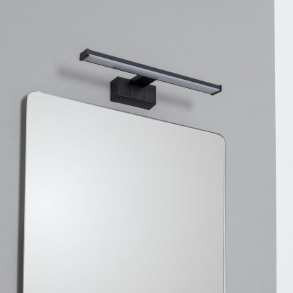 Brilagi - LED kupaonsko osvjetljenje za ogledalo 3 u 1 VESTRA LED/8W/230V 40 cm IP44 crna