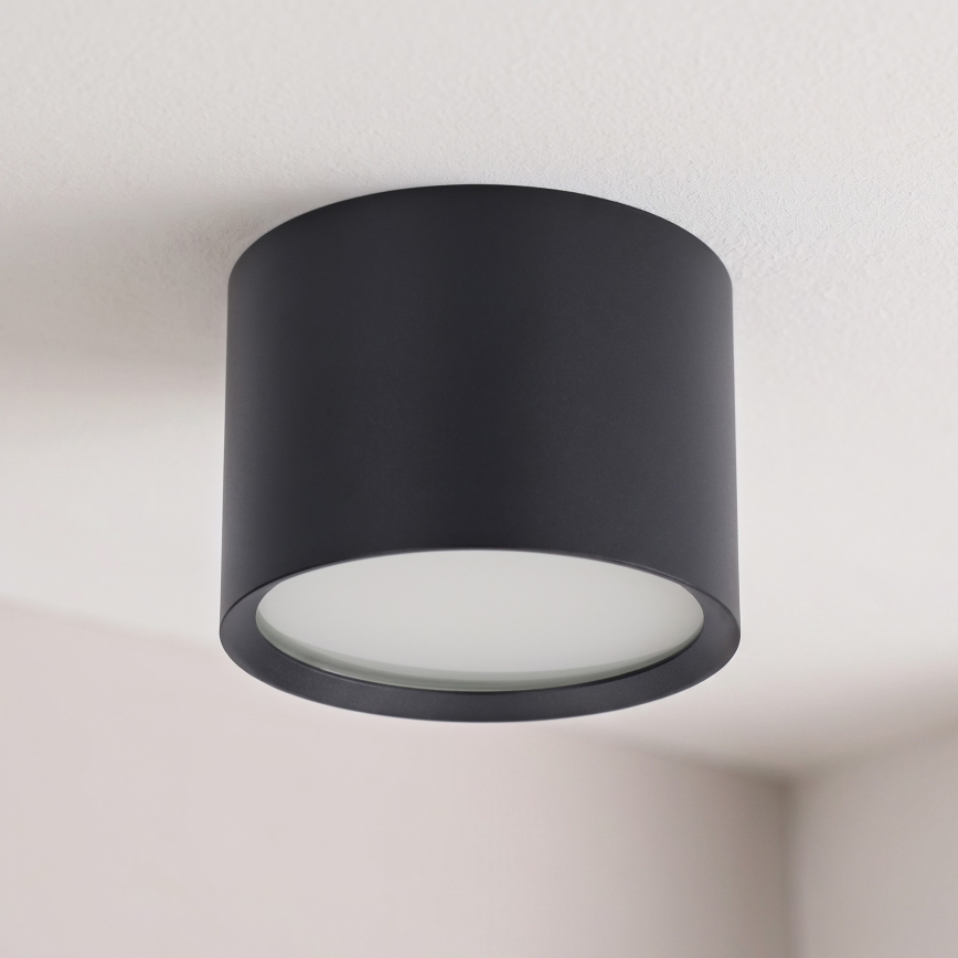 BRILAGI - LED kupaonsko točkasto svjetlo SMOOTH 1xGX53/15W/230V 60x82 mm crna IP54