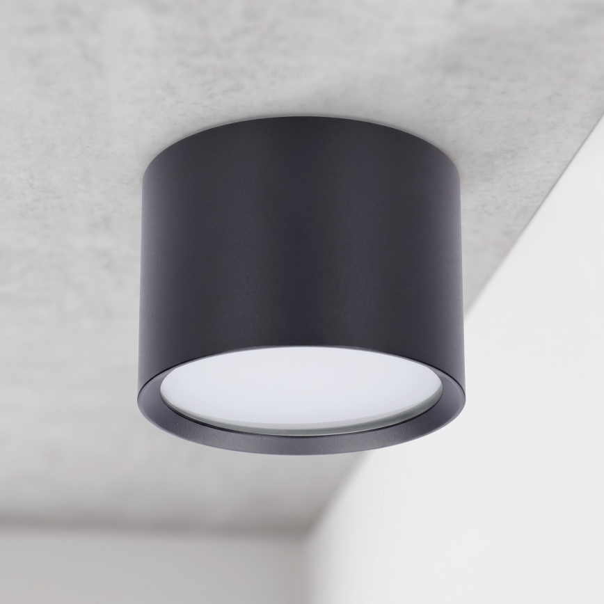 BRILAGI - LED kupaonsko točkasto svjetlo SMOOTH 1xGX53/15W/230V 60x82 mm crna IP54
