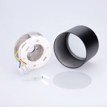 BRILAGI - LED kupaonsko točkasto svjetlo SMOOTH 1xGX53/15W/230V 60x82 mm crna IP54